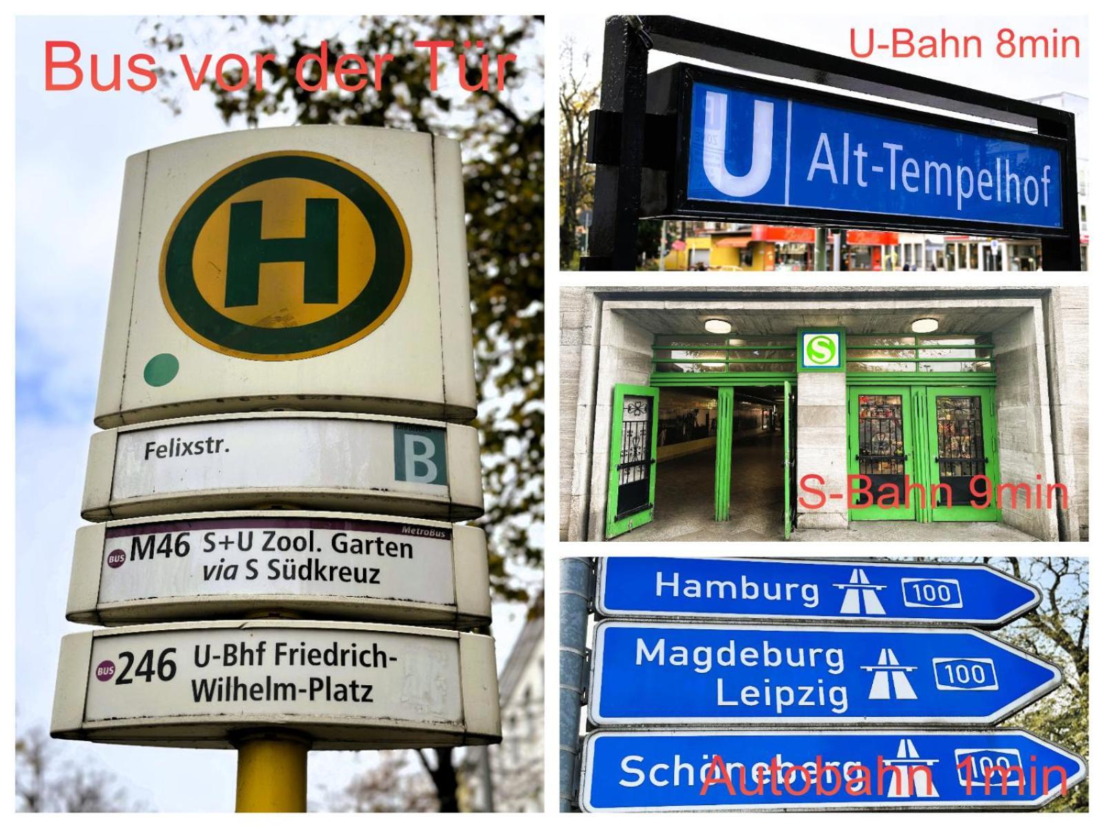 "Ideal" - Berlin Zu Zweit - Citynah, Verkehrsguenstig, Wlan, Supermarkt, Flexibler Check-In Exterior photo